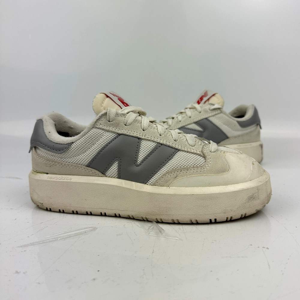 New Balance CT302RS Athletic Sneakers Women Size 7.5 D Sea Salt Shadow Grey